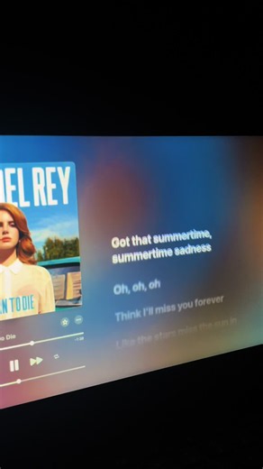 Summertime Sadness #fyp #lyrics #applemusic #music #viral | Summertime Sadness Music Video