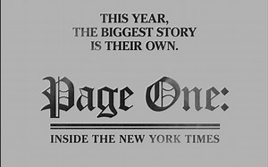 【纪录片】头版新闻-纽约时报的背后【生肉】Page One: Inside the New York Times