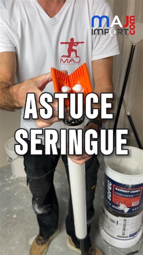 maj-import on Instagram: "Aujourd’hui on te présente une astuce avec la seringue Commande sur Maj-Import.com avec le code « INSTA » #plaquiste #travaux #jointeur"