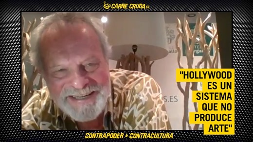“No odio Hollywood, solo es un sistema que no produce arte” PODCAST: #TerryGilliam: de Monty Python a Quijote del cine. Una entrevista en la que repasamos grandes momentos de este genio que historia viva del cine y la comedia. 🎧 https://bit.ly/TerryGilliamCC1073 📺 https://youtu.be/iZ1nNfyQWg4 | Carne Cruda