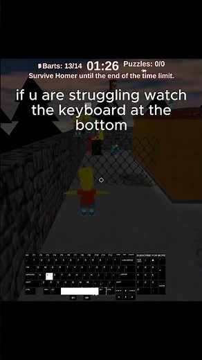 How to wall hop in you vs homer #roblox #robloxgames #fyp #robloxshorts