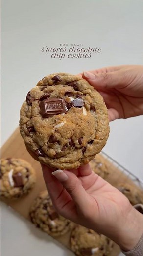 S’mores chocolate chip cookie 🍪