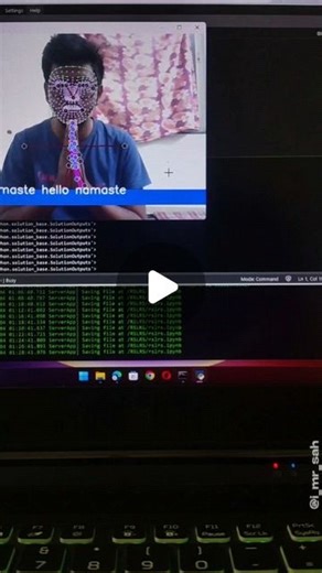 Mr. SAH | Real-time Sign Language Recognition system #machinelearning #deeplearning #college #coding #signlanguage | Instagram