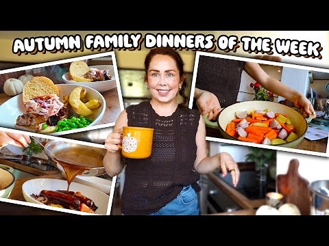 Autumn Family Meals & Recipes Of The Week Part 2 | Cosy, Easy & Budget Friendly Fall Meals 2025