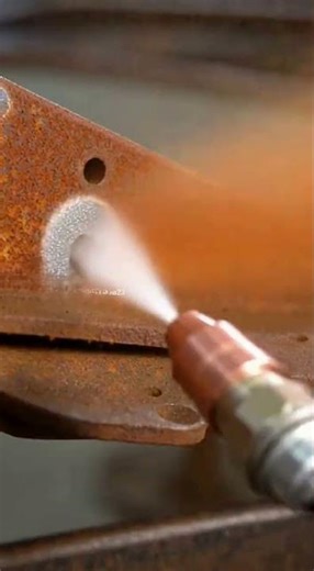 Raw Metal Reborn: Sandblasting Rust Off a Vintage Truck (Dust Storm Transformation!) ⚡
