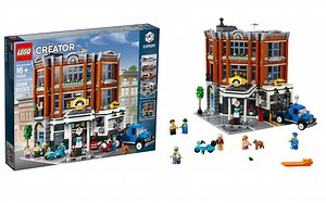 乐高 LEGO 10264 创意百变高手 街景街角汽车维修站 拼搭搬砖视频