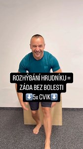 283K views · 2.3K reactions | ROZHÝBÁNÍ HRUDNÍKU = ZÁDA BEZ BOLESTI...