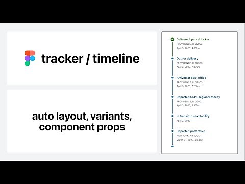Figma tutorial: Tracker (timeline) component