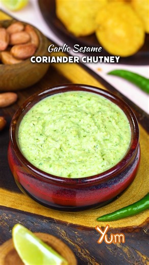 This is how you can make a delicious chutney at home in minutes, perfect for dipping, spreading, or adding a flavour boost😋 Recipe* in the comment section! #tasty #homemade #chutney #dip #tangy | Yum