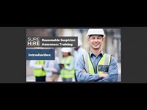 Reasonable Suspicion Awareness Training for Supervisors