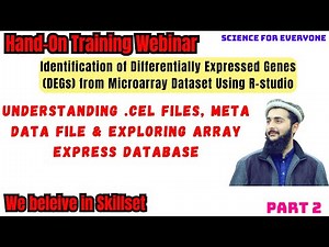 Microarray Data Analysis | Exploring Biological databases & Understanding expression files | Hindi