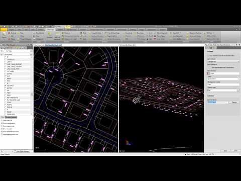Trimble Business Center - HCE: Points from Spots