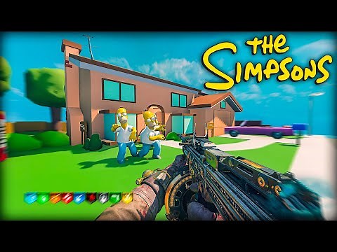 The SIMPSONS Zombies Maps... (Black Ops 3 + Black Ops 2)