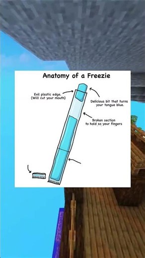 The TRUE Anatomy of a Freeze Pop! 🧊🤣 #shorts