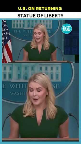 'French Will Speak German Without U.S. ': Karoline Leavitt On Returning Statue Of Liberty To France