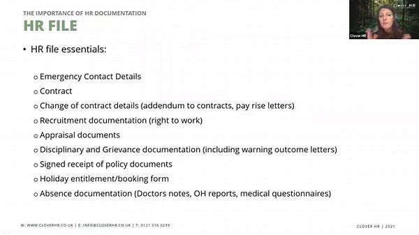 The Importance of HR Documentation