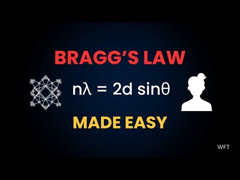 Bragg's law (Theory + Derivation) is very hard, until you watch this! | #xrd