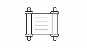 Scroll Line Animation Old Paper Animated Stock Footage Video (100% Royalty-free) 3811555185 | Shutterstock