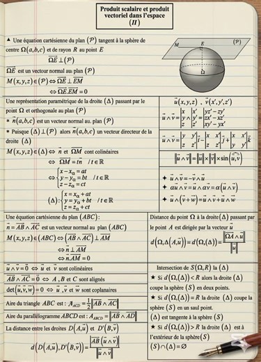 Maîtrisez les notions de produit scalaire et vectoriel en mathématiques !