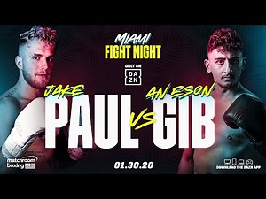 CONFIRMED: Jake Paul vs. AnEsonGib