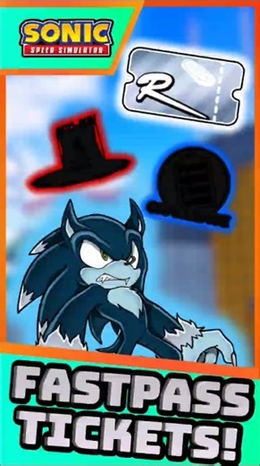 🎟️The FASTEST Way to Farm FastPass Tickets | #sonicspeedsimulator #farming #roblox #sonicthehedgehog