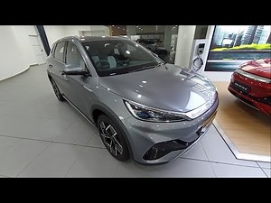 BYD Atto 3 EV Extended Range Boulder Gray walkaround exterior and interior (Brunei)