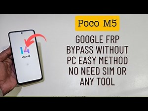 Poco M5 Frp Bypass Miui 14 No Need Any Tool Or Sim Without Pc Easy Method