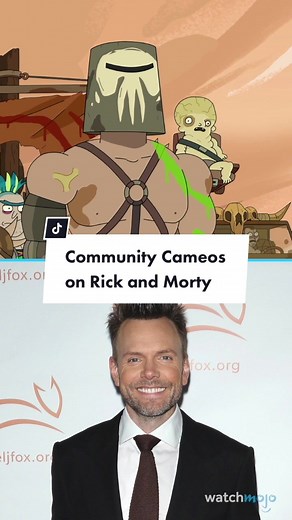 Did you know these Community stars voice-acted on Rick and Morty?! 🤩 #rickandmorty #community #voiceacting #tvshow #watchmojo
