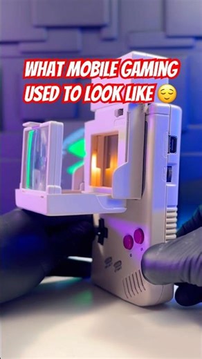 Mobile gaming looked totally different back in the day… #gameboy #nintendo #retrogaming