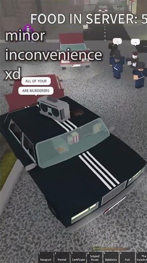 minor inconvenience | papers pls [tcu] #roblox #shorts #thecomputerunion