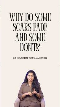 🩹 Why do some scars fade while others stay raised or visible? #thedermcentre #skincare