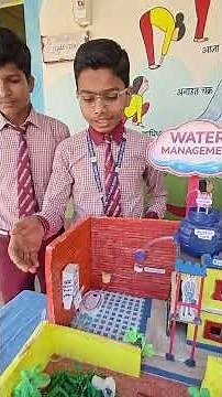 KDM Public School Water 💧 Management Working Model | Science Project Video