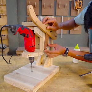 11K views · 303 reactions | Tool tips woodworking technique impressive drill press stand making | Woodworking Ideas | Facebook