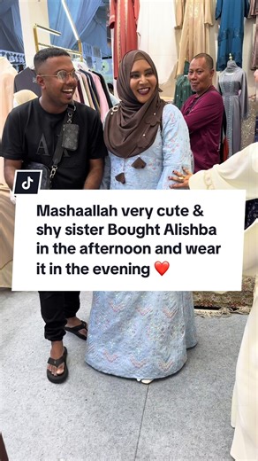 Mashaallah So cute Sister 🥰 Wearing Our beautiful Alishba Dress #fyp #raya2026 #foryoupage #sgmuslimah #bajuraya