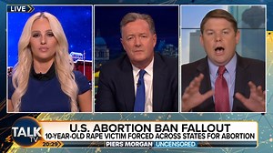 "You have to talk to those who medically understand if she can carry this baby safely." "She's 10 Ben!" Watch Piers Morgan clash with Conservative commentator Ben Ferguson over US abortion laws after a 10-year-old rape victim was forced to cross state lines for a legal abortion. | Piers Morgan Uncensored