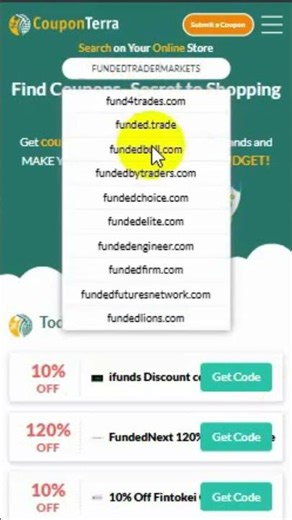 FundedTraderMarkets upto 50% OFF Coupon Code | Save Half on Your Funded Challenge!😉