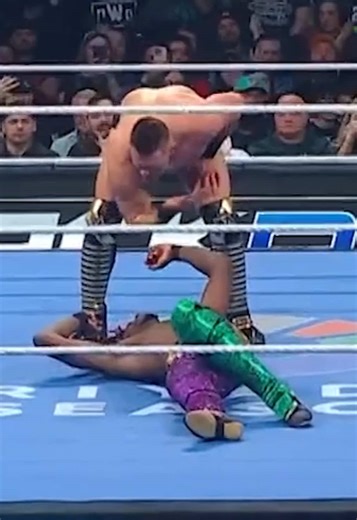 gotta honor THE GOAT before his final match TOMORROW 🐐👋 #WWE #TheMiz #JeVonEvans