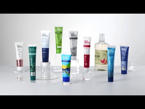 Clean Aesthetic Video Ad for Toothpaste Brand | Ecodenta Expert Line