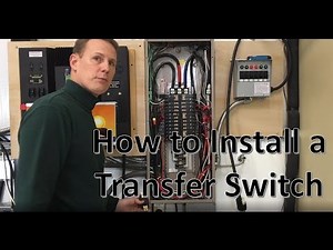How to Install a Transfer Switch Panel with a Hybrid Sol‑Ark Inverter