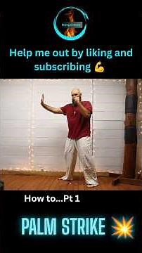 How to Palm Strike 💥 Pt. 1. Self Defense series. #karatetraining #kravmagatraining #kickboxing