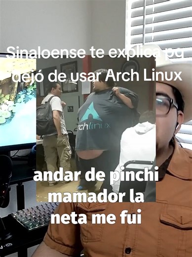 I use arch btw • • • • • #arch #developer #sinaloa #tech #linux