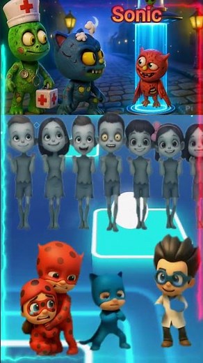 Pj Mask🆚 Baby Shark 🆚 Vlad And Niki - Coffin Dance