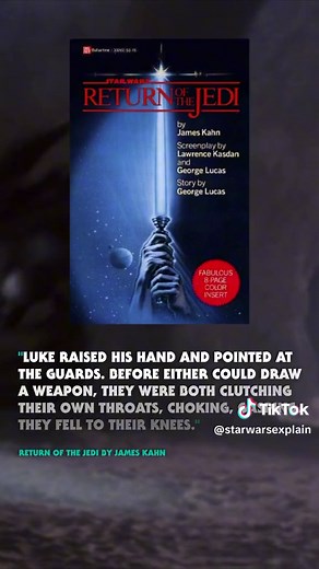 Luke Skywalker's Actions at Jabba's Palace Explained