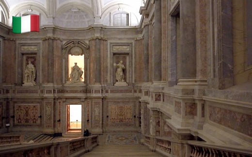【4K超清】走进意大利-卡塞塔王宫(REGGIA DI CASERTA)｜世界上最大的皇室宫殿 2022.1