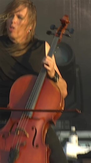 Full-on cello metal power! 🤘🏻 Our live video of “One” (Plays Metallica Vol. 2 version) live from M'era Luna is out now on YouTube! Have you checked out the recorded version featuring James Hetfield himself? | Apocalyptica