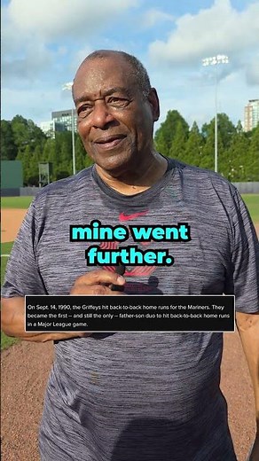 Ken Griffey Jr. and Sr. on their favorite father-son moment 🙌 #shorts