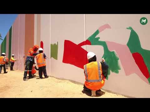 METRONET Seventh Road Public Art murals