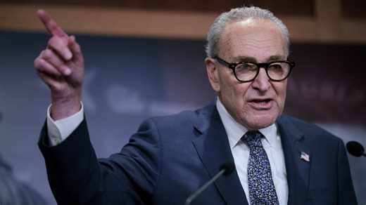 Chuck Schumer answers a reporter asking why the Epstein files weren’t released when former US president Joe Biden was in office. | Sky News Australia