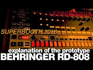 BEHRINGER RD-808 now RD-08// INTRODUCTION EXPLANATION