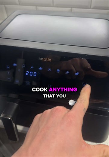 9L double tray air fryer #airfryer #keplin #fyp #kitchen #cooking